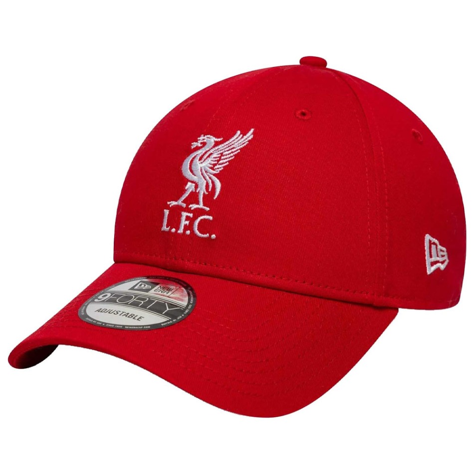FC Liverpool čepice baseballová kšiltovka 9forty scarlet red - FC Liverpool šály, čepice, rukavice