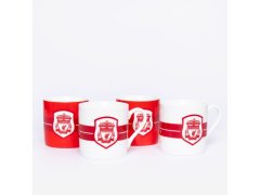 FC Liverpool sada hrnků 4 pcs espresso