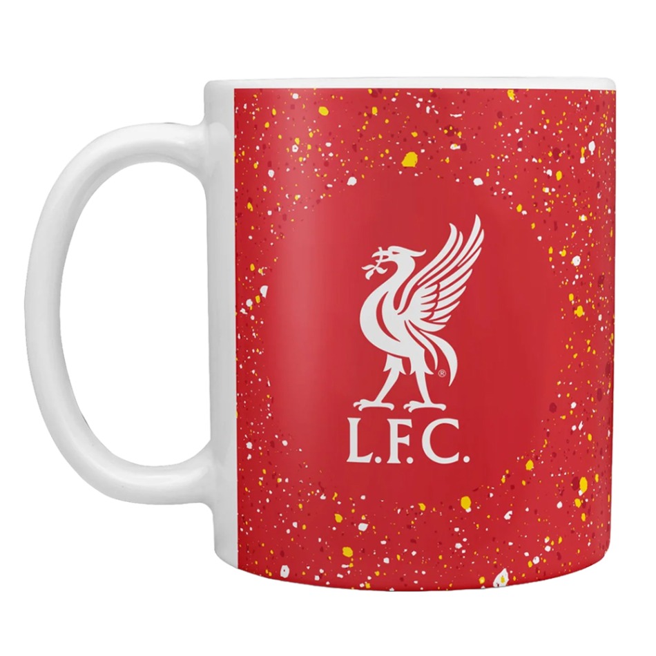 FC Liverpool hrníček Paint Splatter - FC Liverpool sklenice, hrníčky, misky