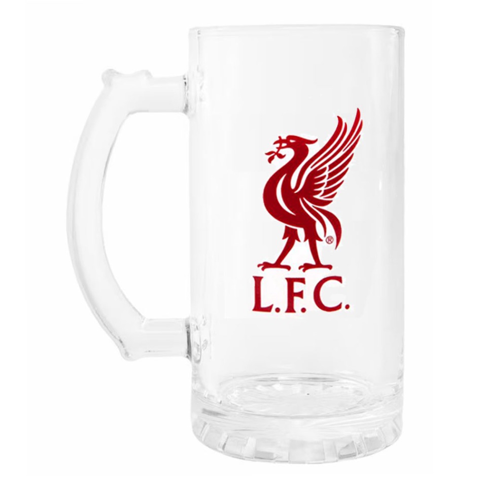 Liverpool FC Stein Glass Tankard - FC Liverpool sklenice, hrníčky, misky