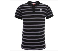 FC Liverpool pánské polo tričko Stripe black