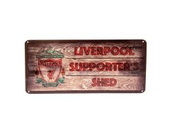 FC Liverpool cedule na zeď Shed Sign