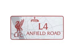 FC Liverpool cedule na zeď Route To