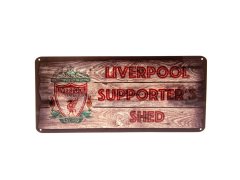 FC Liverpool cedule na zeď Shed Sign