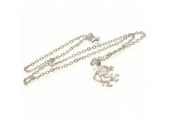 FC Rangers řetízek na krk s&nbsp;přívěškem silver pendant, chain xl