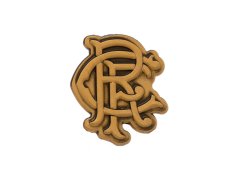 FC Rangers odznak Badge Scroll Crest AG