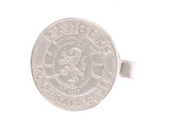 FC Rangers náušnice Ready Crest Sterling Silver Stud Earring