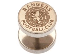 FC Rangers náušnice Ready Crest Stainless Steel Stud Earring