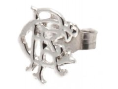 FC Rangers náušnice Sterling Silver Stud Earring