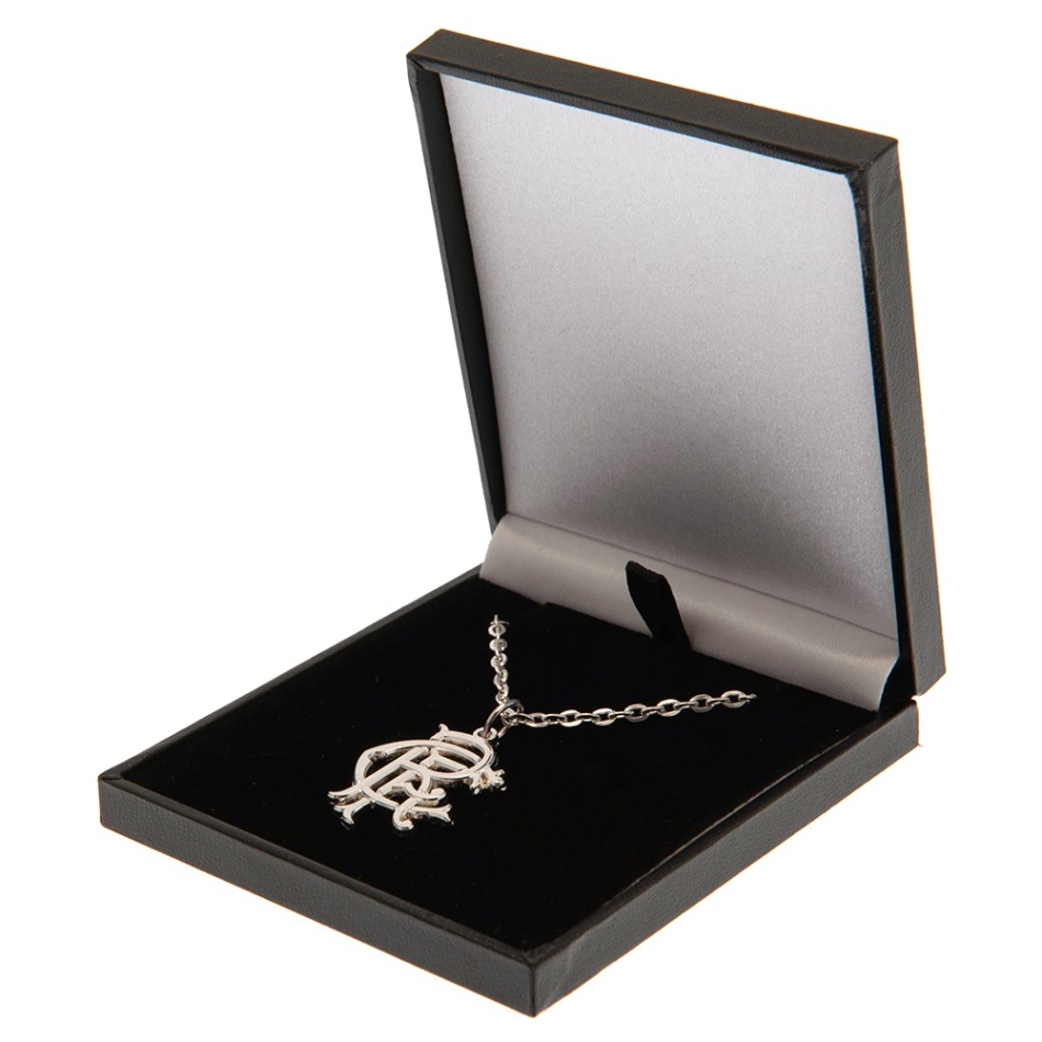 FC Rangers přívěšek na krk Silver Plated Boxed Pendant - FC Rangers klíčenky, náramky, šperky