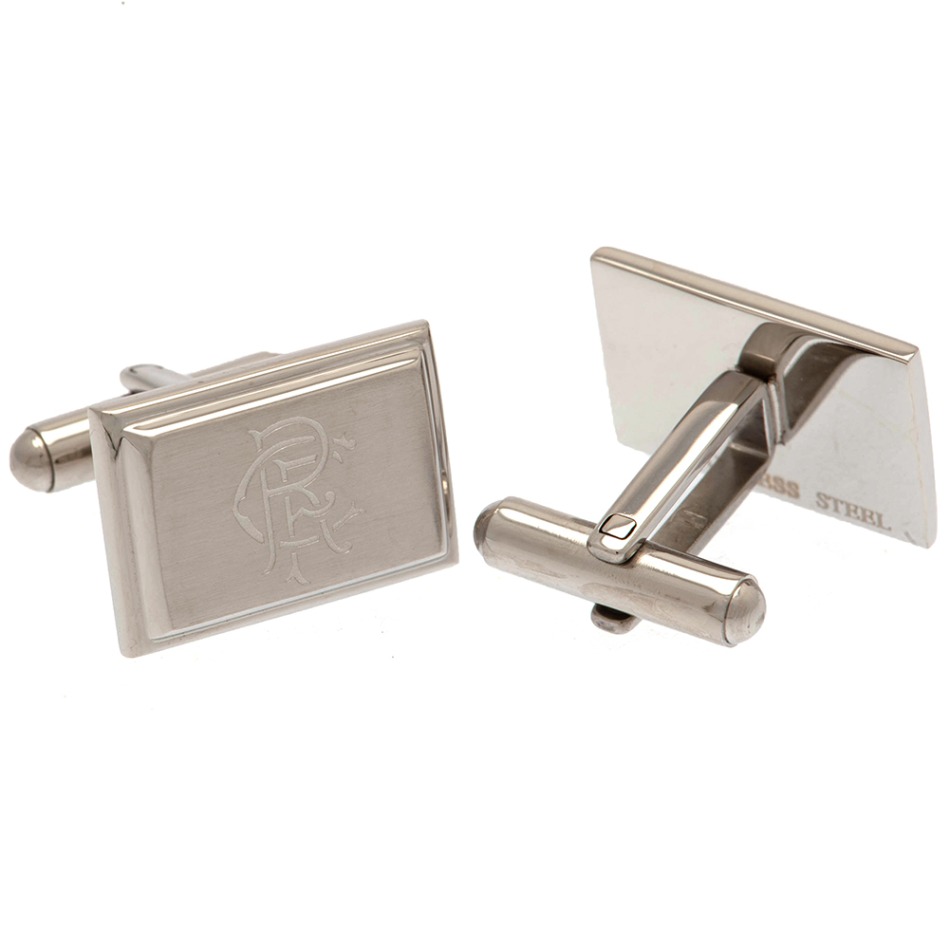 FC Rangers manžetové knoflíčky Stainless Steel Cufflinks - FC Rangers klíčenky, náramky, šperky