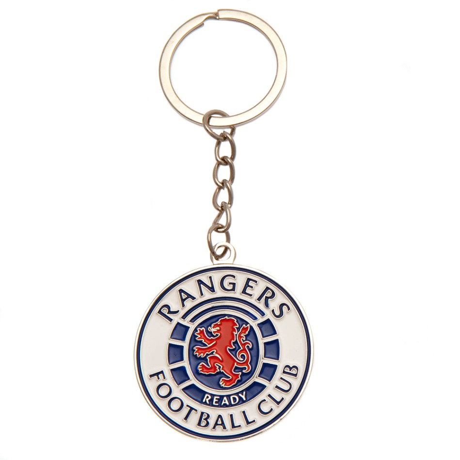 FC Rangers přívěšek na klíče Keyring Ready Crest - FC Rangers klíčenky, náramky, šperky
