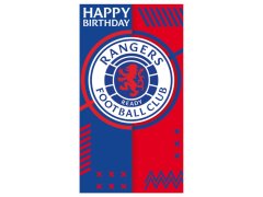 FC Rangers narozeninové přání Crest Birthday Card