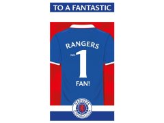 FC Rangers narozeninové přání Personalised Birthday Card