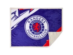 Rangers FC Geo Sherpa Fleece Blanket
