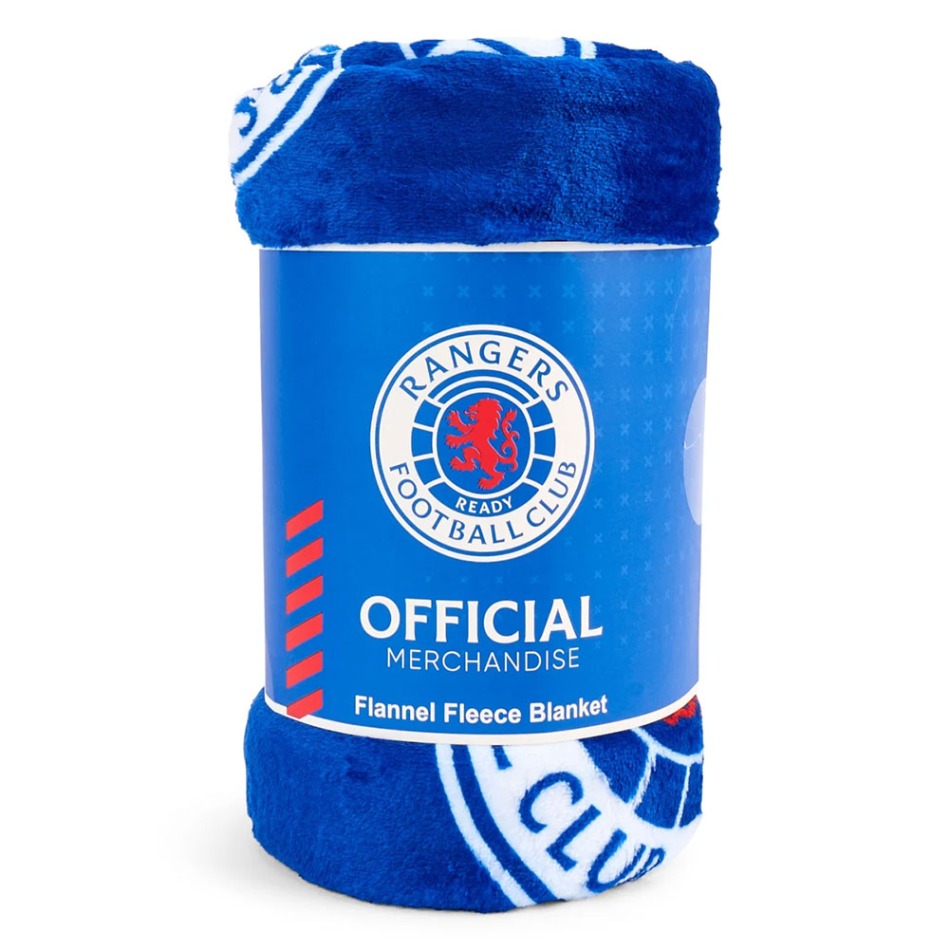 Rangers FC Multi Crest Fleece Blanket - FC Rangers povlečení, ručníky, deky