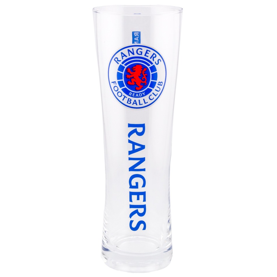 FC Rangers pivní sklenice Tall Beer Glass - FC Rangers sklenice, hrníčky, misky