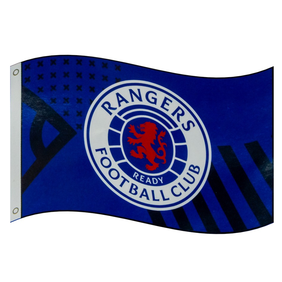 FC Rangers vlajka Flag CC - FC Rangers vlajky, plakáty