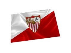FC Sevilla vlajka Bicolor