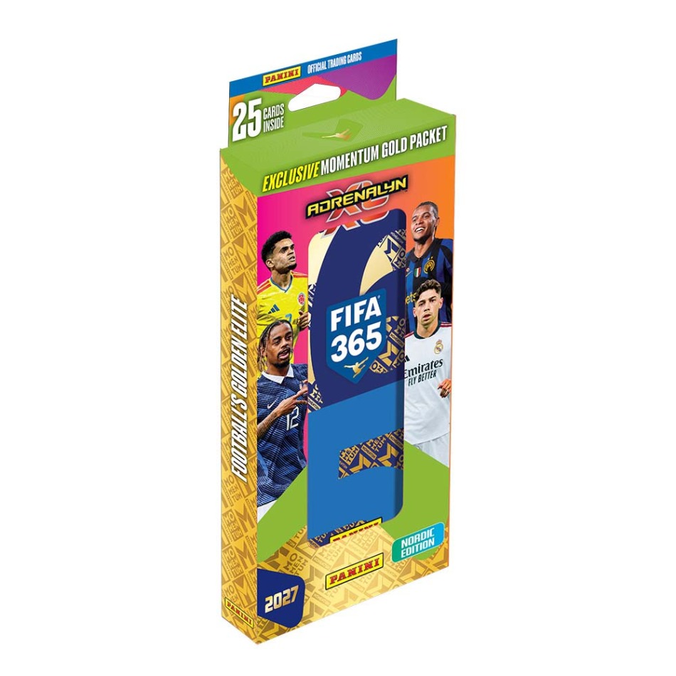 Fotbalové boxy fotbalové karty FIFA 365 Adrenalyn XL 2027 Pencil Nordic - Fotbalové boxy