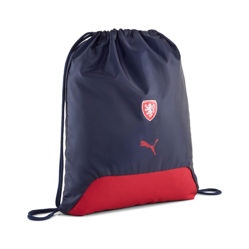 Fotbalové reprezentace pytlík gym bag Czech republic navy/red - Fotbalové reprezentace batohy, tašky, gymsaky