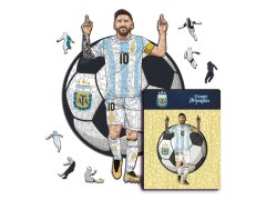 Fotbalové reprezentace dřevěné puzzle ARGENTINA Messi NEW 500 pcs