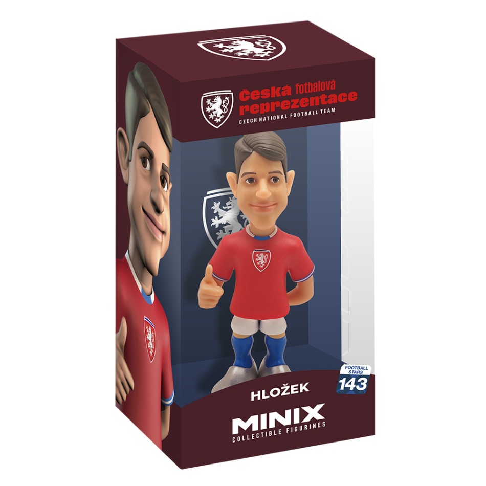 Fotbalové reprezentace figurka Czech Republic MINIX Football NT Hlozek