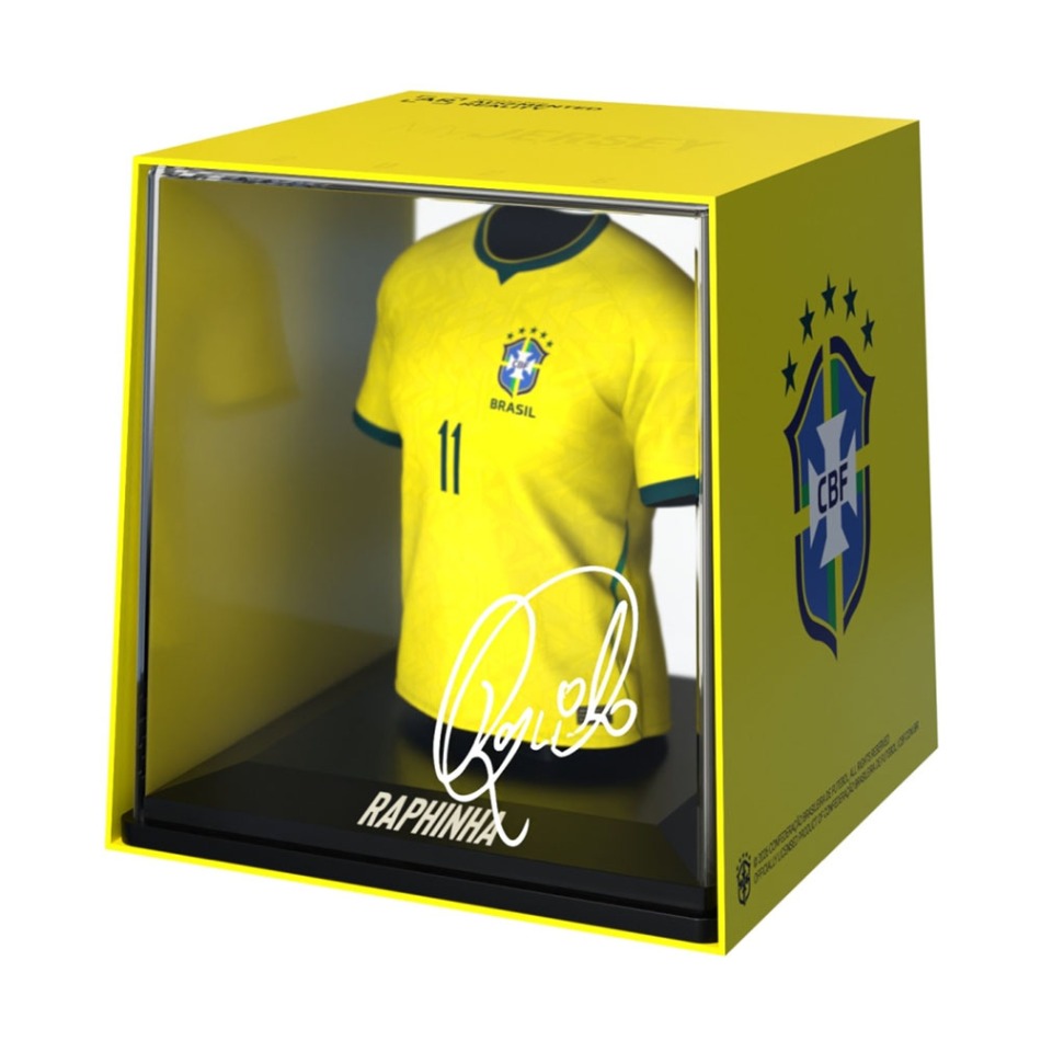 Fotbalové reprezentace Box MyJersey Brazil Raphinha 2026 - Fotbalové reprezentace ostatní suvenýry