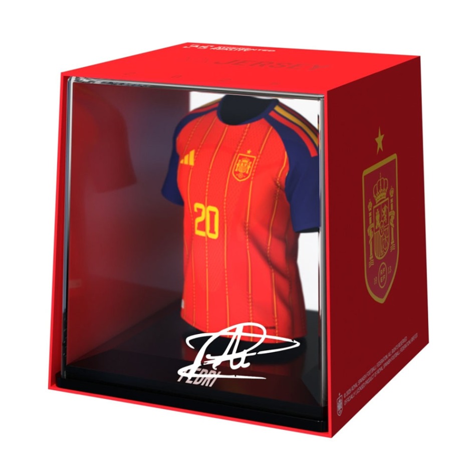 Fotbalové reprezentace Box MyJersey Spain Pedri 2026 - Fotbalové reprezentace ostatní suvenýry