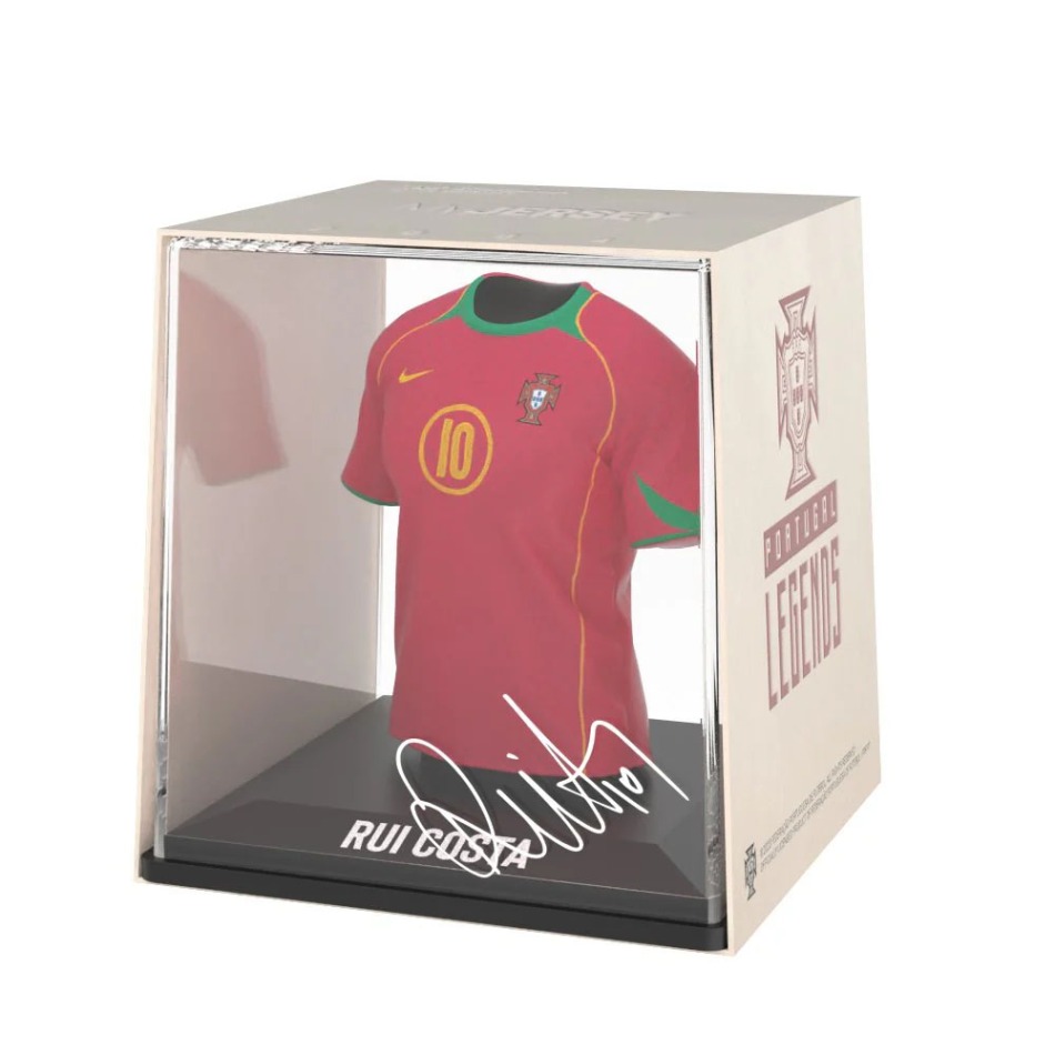 Fotbalové reprezentace Box MyJersey Portugal 2004 Rui Costa Home - Fotbalové reprezentace ostatní suvenýry