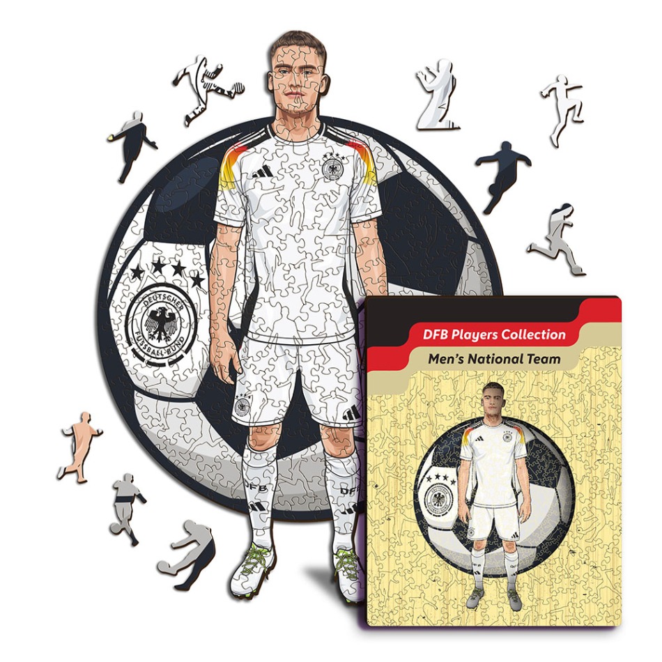 Fotbalové reprezentace dřevěné puzzle Germany Wirtz 500 pcs - Fotbalové reprezentace ostatní suvenýry