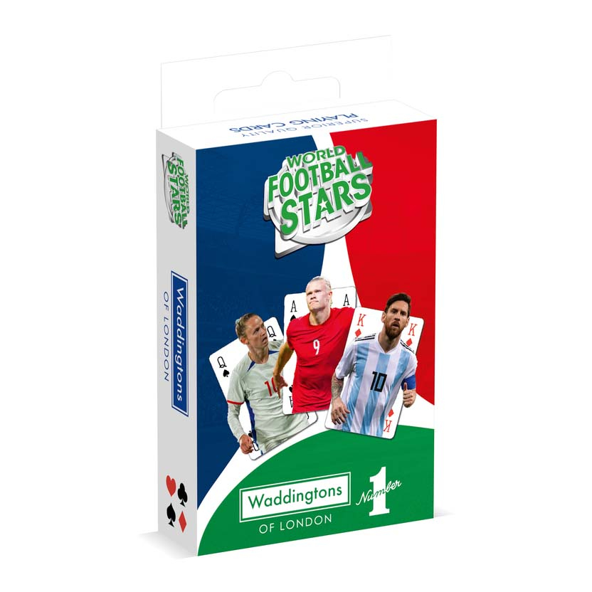 Hrací karty WORLD SOCCER STARS No 1 - Fotbalové reprezentace ostatní suvenýry