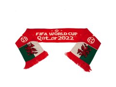 Fotbalové reprezentace zimní šála 2022 Wales Scarf