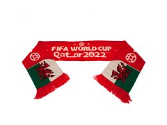 Fotbalové reprezentace zimní šála 2022 Wales Scarf