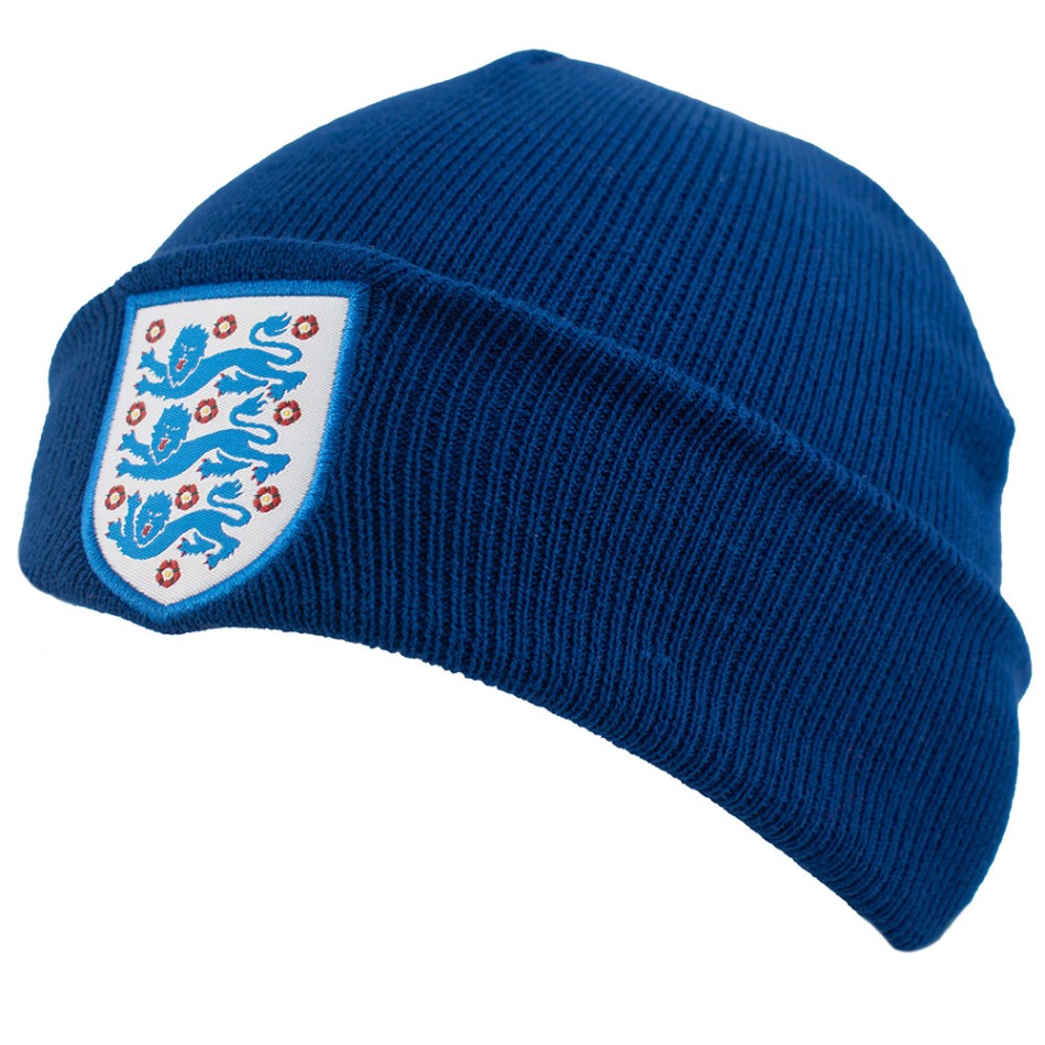 Fotbalové reprezentace zimní čepice England FA Blue Cuff - Fotbalové reprezentace šály, čepice, rukavice