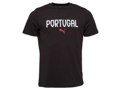 Fotbalové reprezentace pánské tričko Portugal fblNRGY black