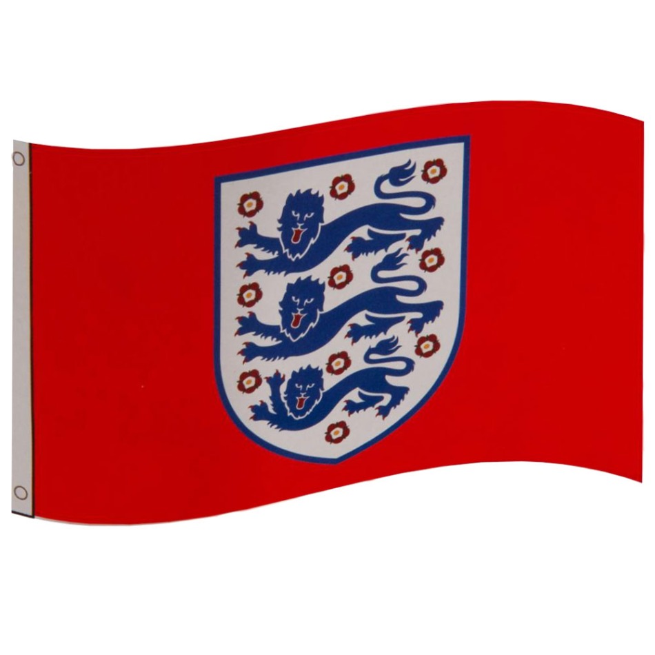 England FA Red Flag - Fotbalové reprezentace vlajky, plakáty