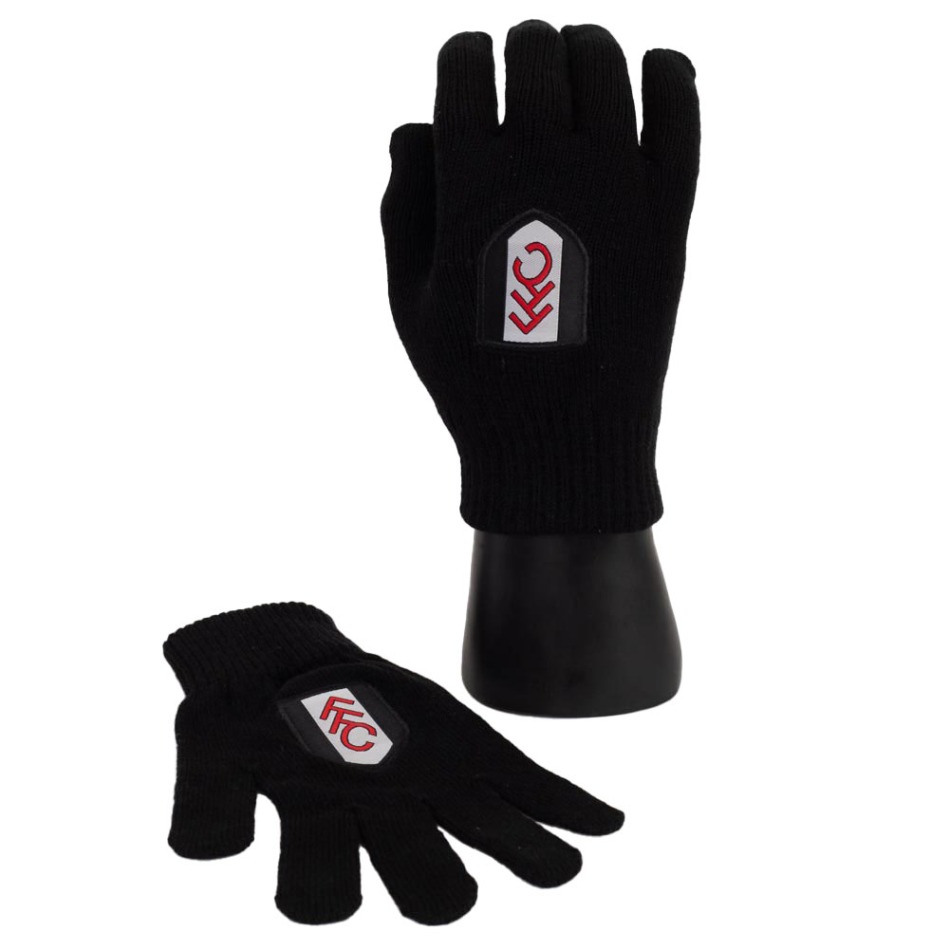 Fulham dětské rukavice Knitted black - Fulham dětské oblečení