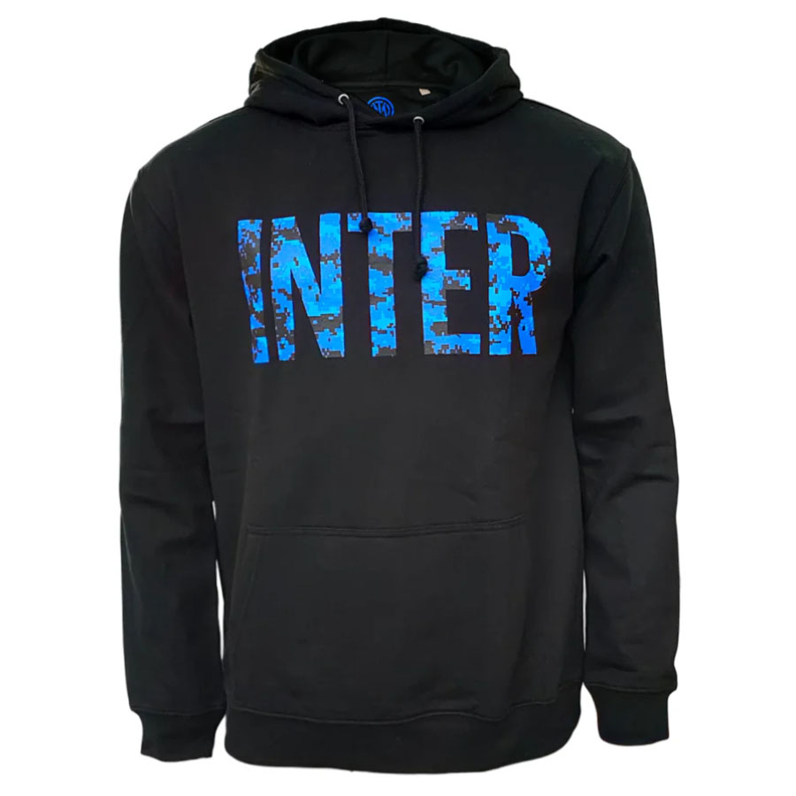Inter Milan pánská mikina s&nbsp;kapucí Back crest - Inter Milan mikiny, bundy