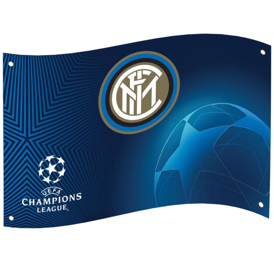 Inter Milan vlajka Champions League Flag - Inter Milan vlajky, plakáty