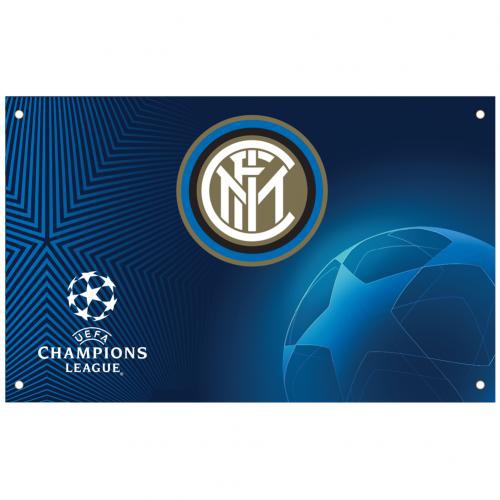 Inter Milan vlajka Champions League Flag - Inter Milan vlajky, plakáty