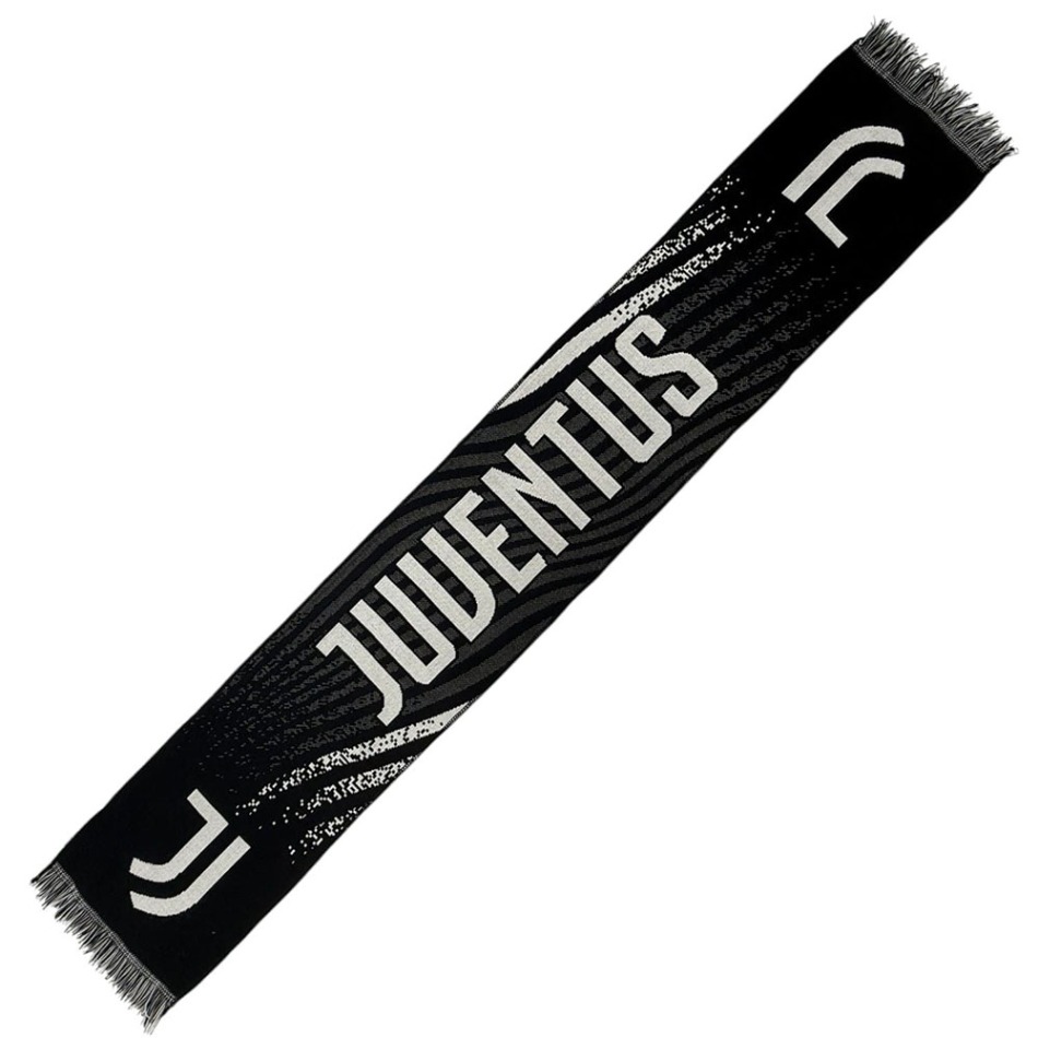 Juventus Turín zimní šála Text black