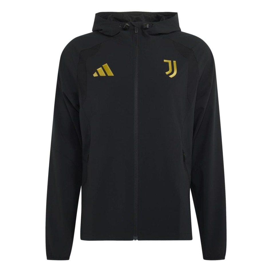 Juventus Turín pánská bunda Travel Windbreaker black
