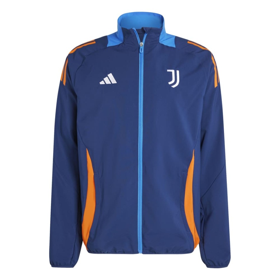 Juventus Turín pánská bunda Presentation navy - Juventus Turín mikiny, bundy