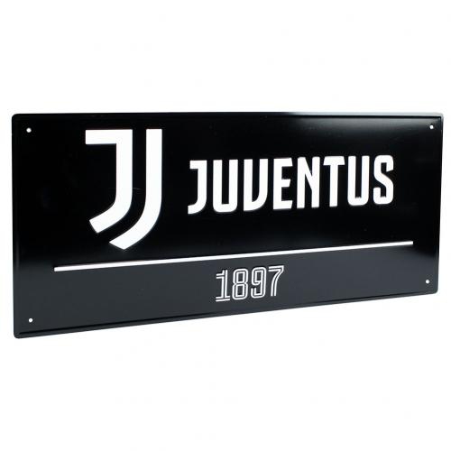 Juventus Turín cedule na zeď Street Sign BK