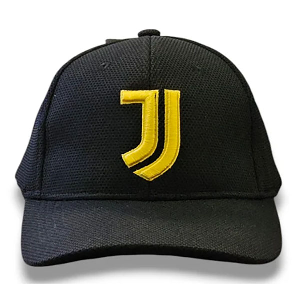 Juventus Turín čepice baseballová kšiltovka black yellow - Juventus Turín šály, čepice, rukavice
