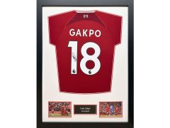 Legendy zarámovaný dres Liverpool FC 2022-2023 Gapko Signed Shirt (Framed)