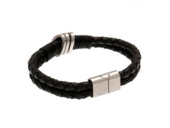 Leicester City kožený náramek Leather Bracelet