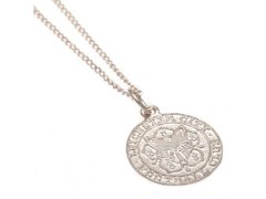 Leicester City řetízek na krk s přívěškem Sterling Silver Pendant & Chain