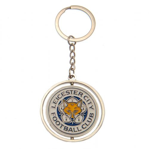 Leicester City přívěšek na klíče Spinner Keyring - Leicester City klíčenky, náramky, šperky